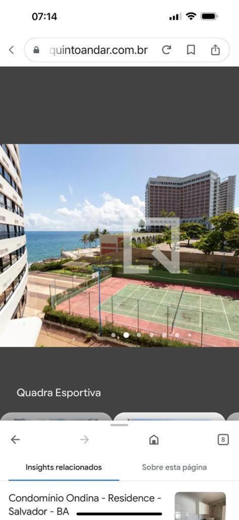 סלבאדור Apart Hotel 2 Quartos Frente Mar מראה חיצוני תמונה